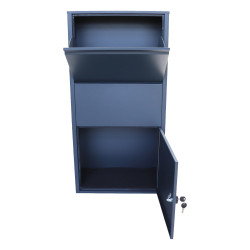 Box na balíky s prepadovou lištou, RAL 7016 (antracit) Box na balíky s prepadovou lištou, RAL 7016 (antracit)